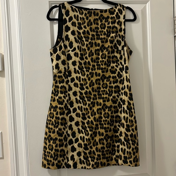 ZARA Animal Print Dress Cheetah Shift Dress - Picture 4 of 6